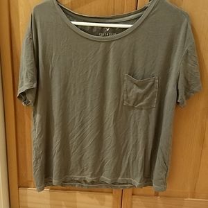 American Eagle Soft & Sexy T shirt green medium